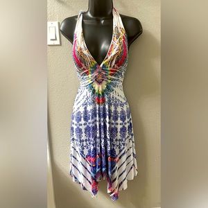 Never worn - like new - handkerchief bottom summer dress